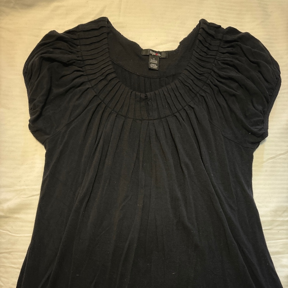 A black blouse